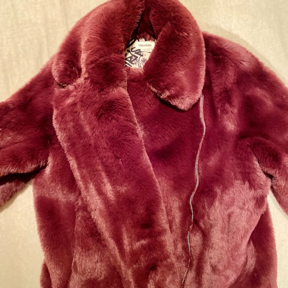 Zadig & Voltaire faux fur coat - Picture 5 of 9
